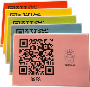 BoxBrain for Professional Organizers - 100 4x6" Smart Labels (Set of 5)